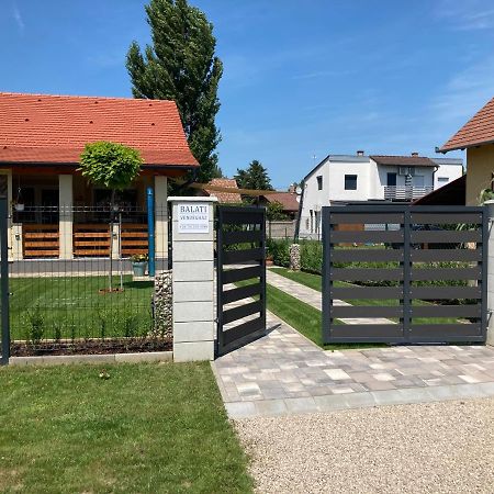 Balati Vendeghaz Lejlighed Balatonmáriafürdő Eksteriør billede